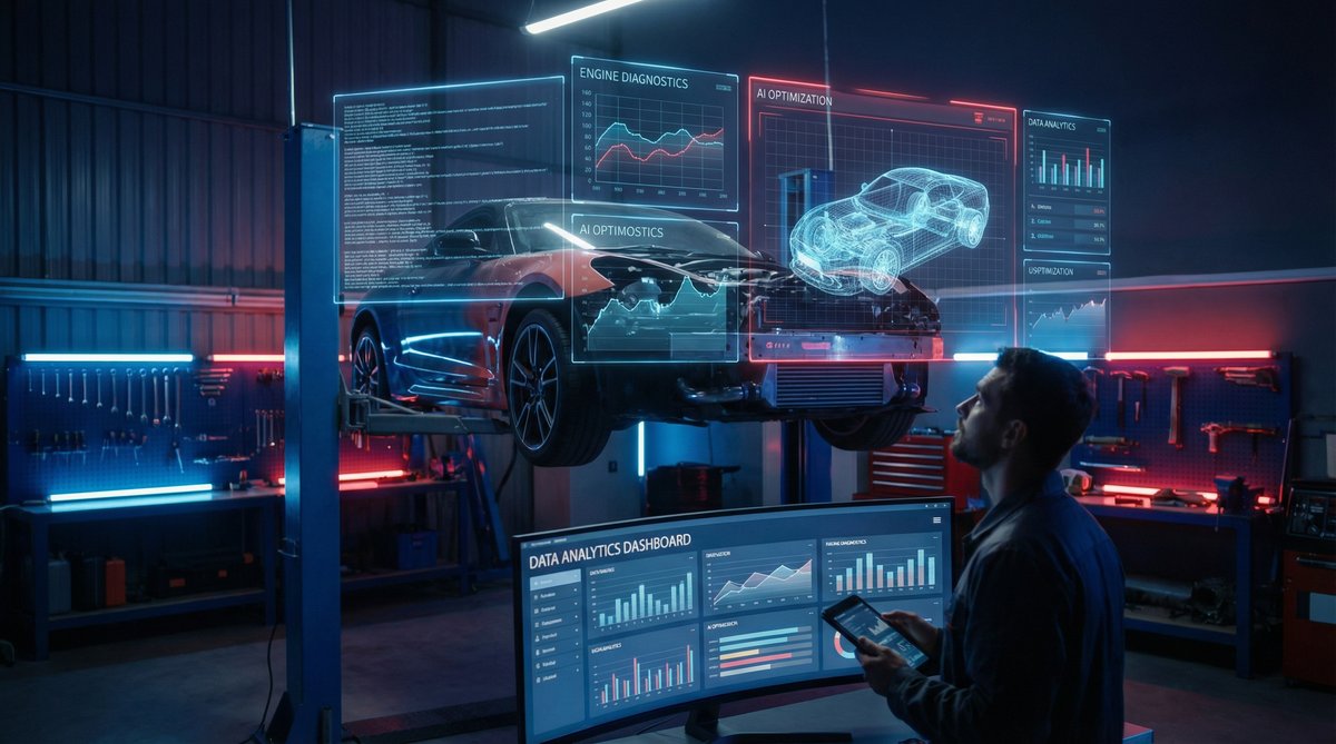 熟女人妻 AI修车改装视频技术